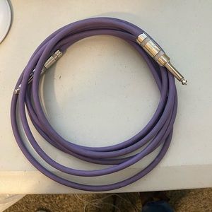Purple Guitar / Amp Cable
